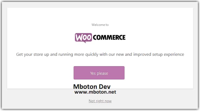 WooCommerce Membuat Toko Online 5 notifikasi setelah instalasi woocommerce