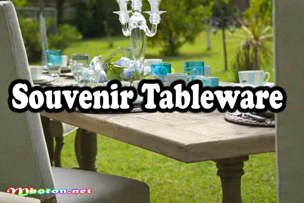 Souvenir Tableware Souvenir Tableware
