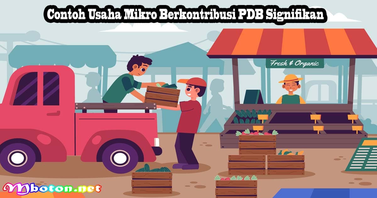 Contoh Usaha Mikro Berkontribusi PDB Signifikan 8 Contoh Usaha Mikro Berkontribusi PDB Signifikan