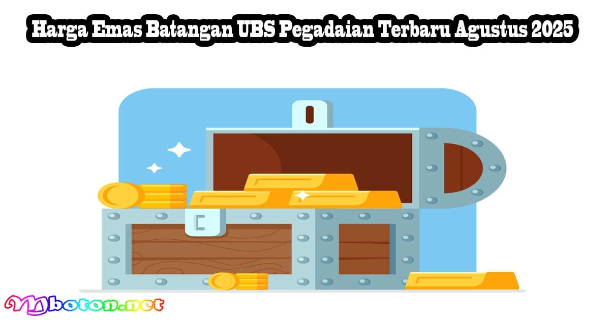 Harga Emas Batangan UBS Pegadaian Terbaru Agustus 2025 9 Harga Emas Batangan UBS Pegadaian Terbaru Agustus 2025