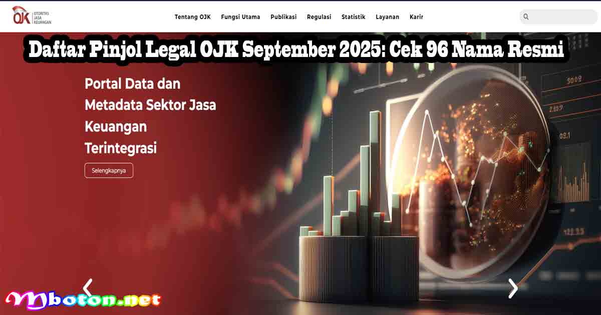 Daftar Pinjol Legal OJK September 2025: Cek 96 Nama Resmi 8 Daftar Pinjol Legal OJK September 2025: Cek 96 Nama Resmi