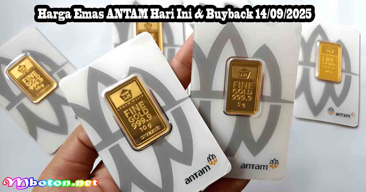 Harga Emas ANTAM Hari Ini & Buyback 14/09/2025 5 Harga Emas ANTAM Hari Ini & Buyback 14/09/2025
