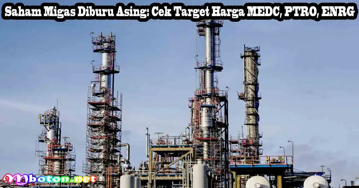 Saham Migas Diburu Asing: Cek Target Harga MEDC, PTRO, ENRG 7 Saham Migas Diburu Asing: Cek Target Harga MEDC, PTRO, ENRG