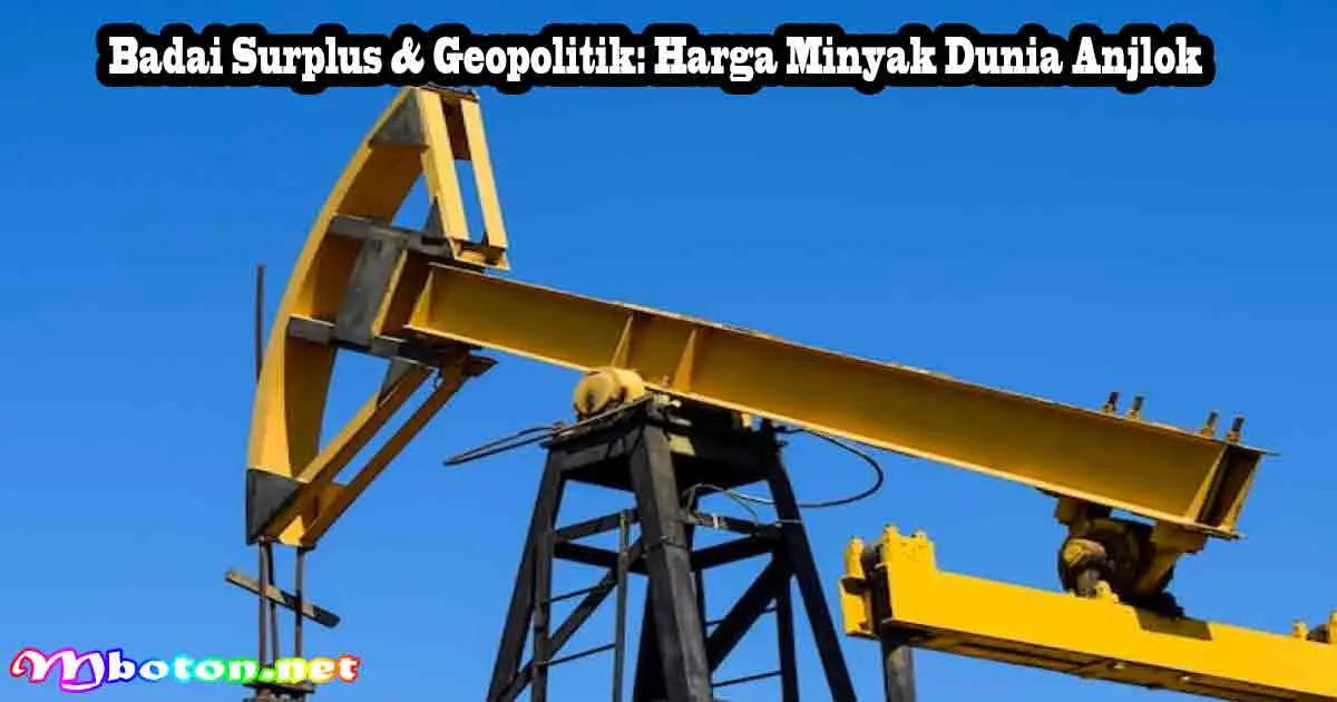 Badai Surplus & Geopolitik: Harga Minyak Dunia Anjlok 5 Badai Surplus & Geopolitik: Harga Minyak Dunia Anjlok