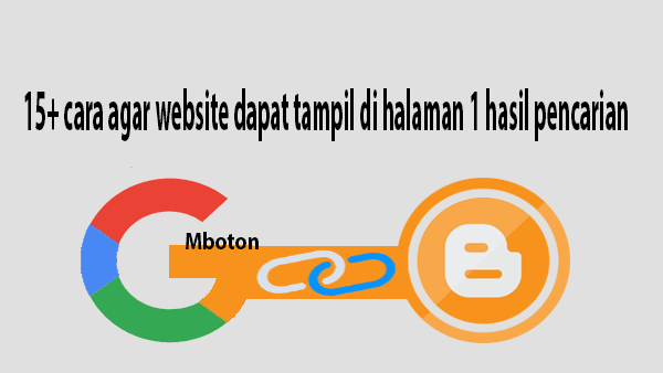 cara agar website dapat tampil di halaman 1 hasil pencarian
