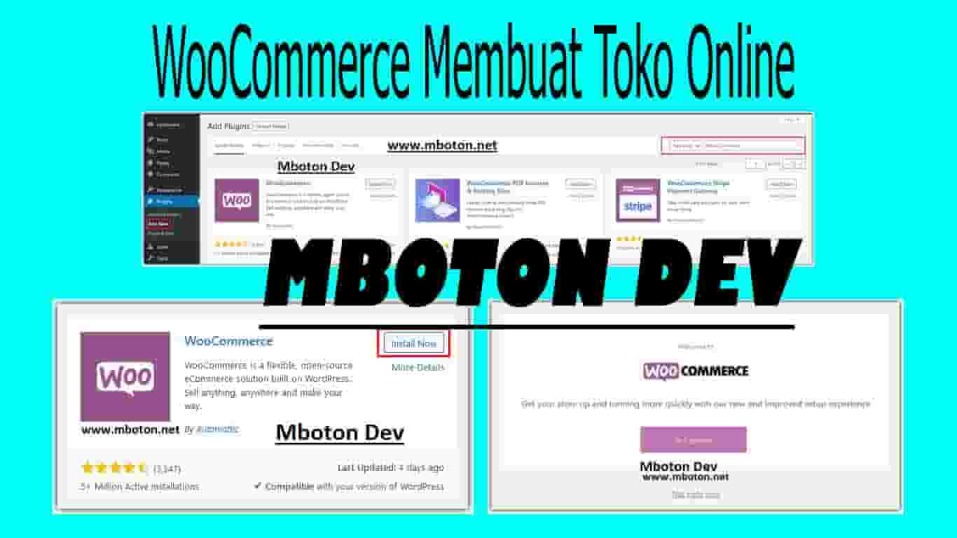 WooCommerce Membuat Toko Online 1 WooCommerce Membuat Toko Online