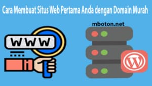 Cara Buat situs web Gratis dan Domain com Murah kamu sudah untuk membangun sebuah situs web dan Anda harus memberikan nama atau domain yang relevan membuat situs web awal Anda.  Kami menyarankan untuk domain dan hosting harus terpercaya untuk sistem anda lebih tergaja dengan data anda didalam website