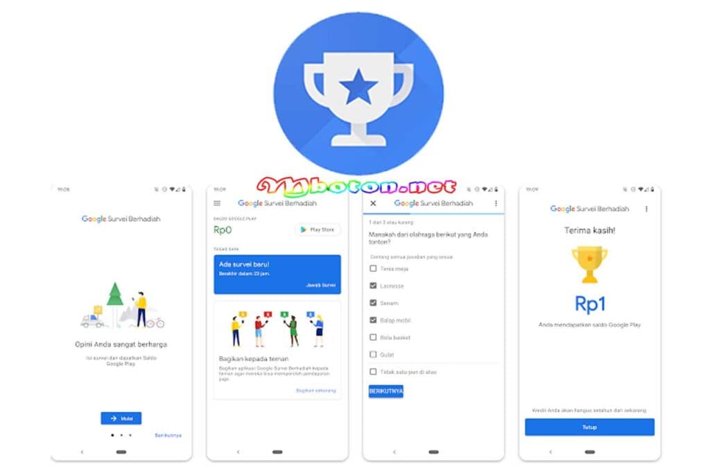 Google Survei Berhadiah