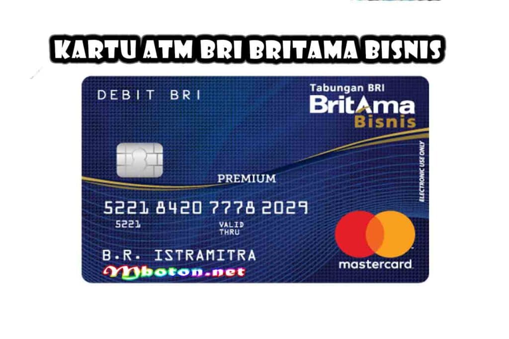 Kartu ATM BRI BritAma Bisnis