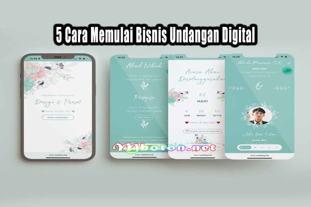 5 Cara Memulai Bisnis Undangan Digital