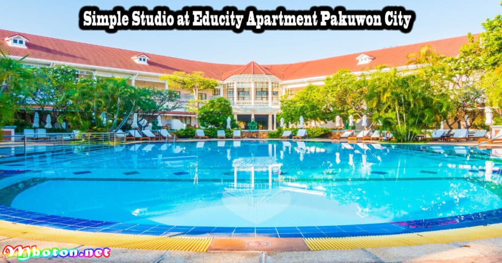 Simple Studio at Educity Apartment Pakuwon City