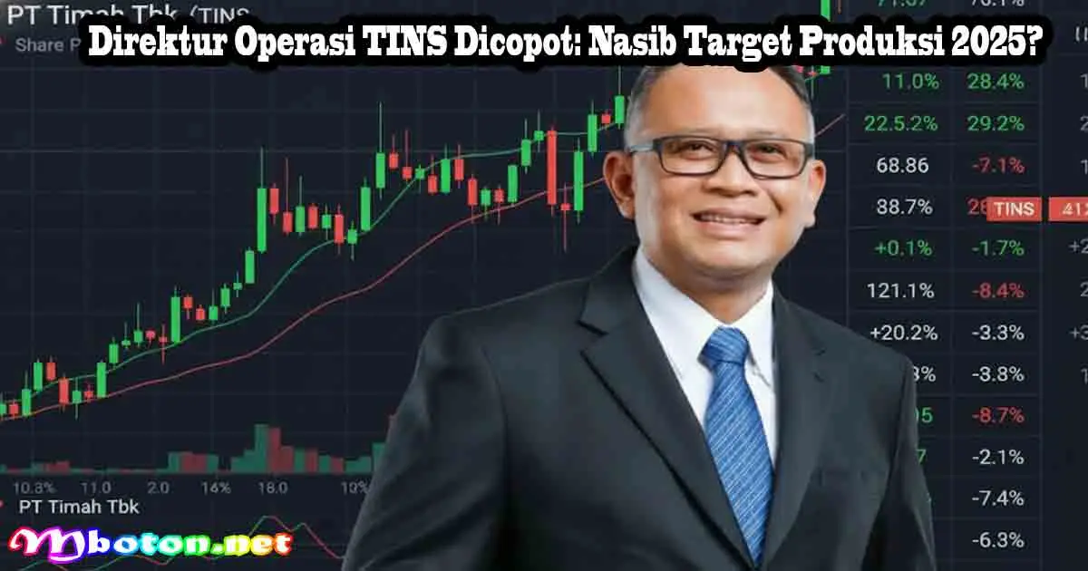 Direktur Operasi TINS Dicopot: Nasib Target Produksi 2025? 2 Direktur Operasi TINS Dicopot: Nasib Target Produksi 2025?