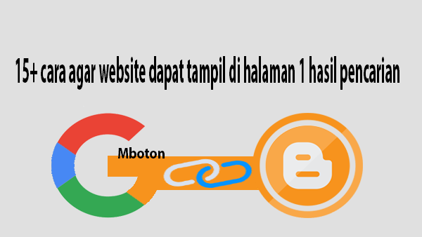 cara agar website dapat tampil di halaman 1 hasil pencarian cara agar website dapat tampil di halaman 1 hasil pencarian