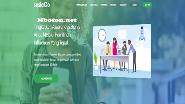 sosiago SosiaGo penayangan konten gambar memasang link referral pada blog anda. Ini seperti pendaftaran Google Adsense