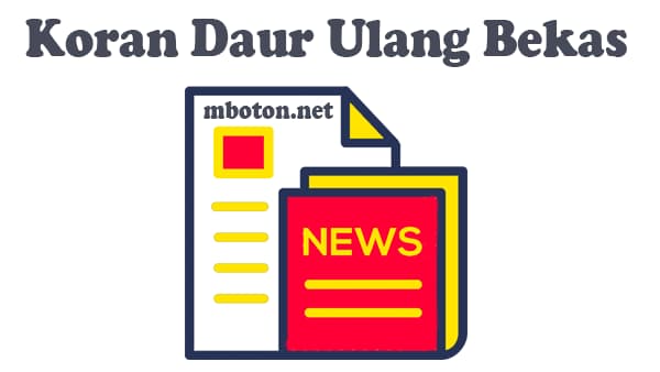 Bisnis Daur Ulang Barang Bekas yang Menguntungkan 2 Koran Bekas yang sudah tidak terpakai bisa anda manfaatkan sebagai bahan utama. Anda bisa membeli ditempat – tempat loakan atau pengepul rongsokan
