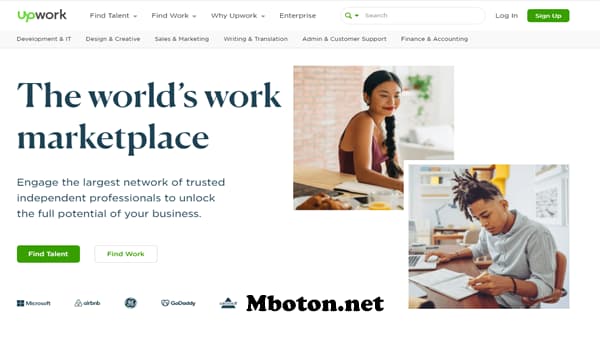 Upwork Upwork website freelancer job terbesar di dunia nasional, penggunanya sudah mencapai 11 juta lebih yang mendaftarkan kerja online upwork freelancer job