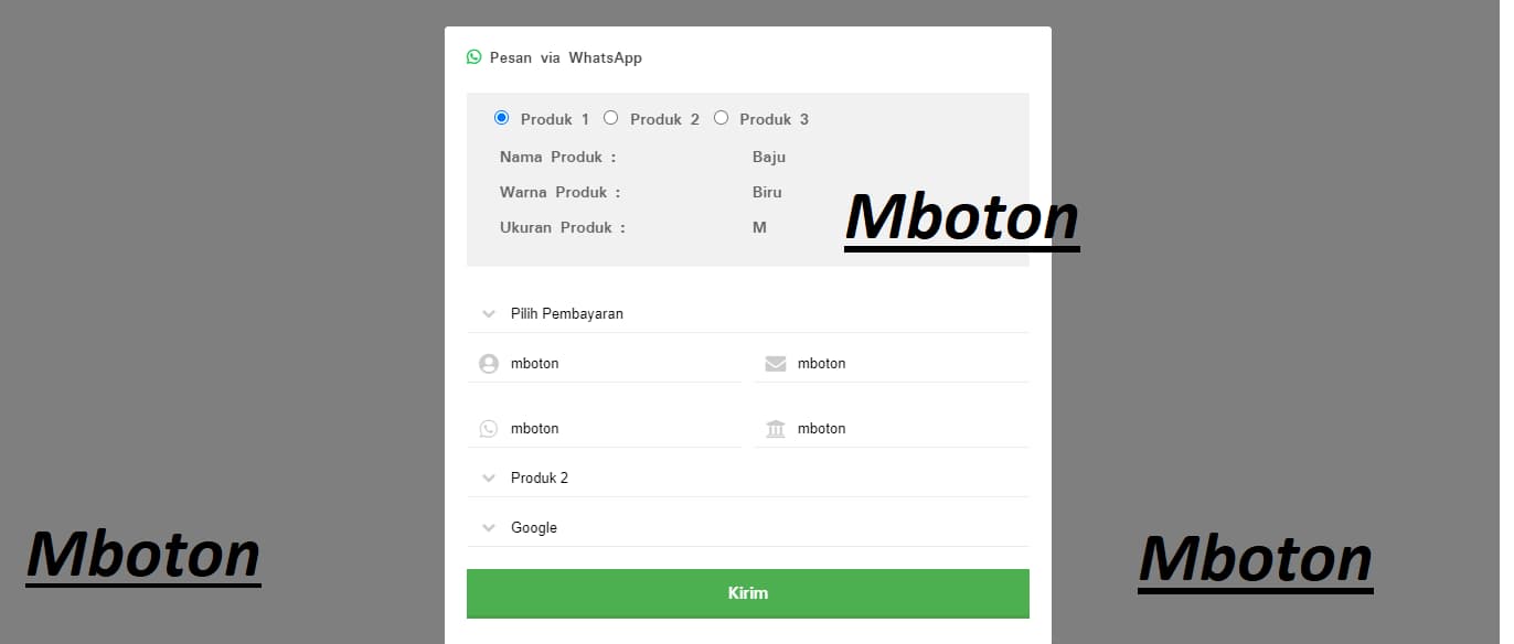 Membuat Checkout WhatsApp Blogger Membuat Checkout WhatsApp Blogger