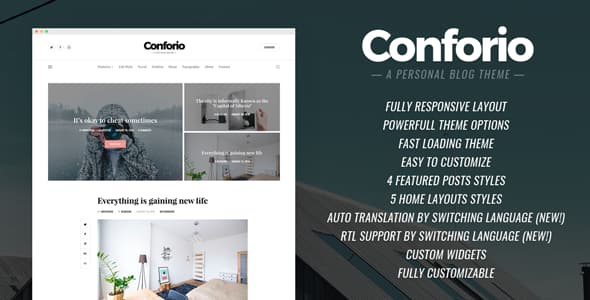 conforio-is-elegant-personal-blogger Conforio