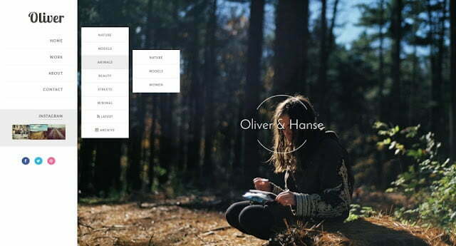 Oliver Responsive 3 Template Blogger