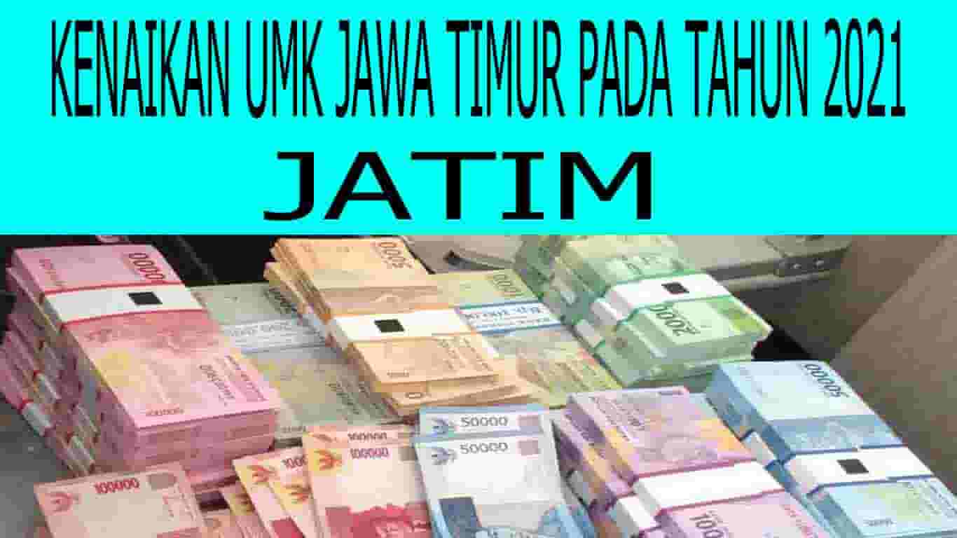 UMK Jawa timur yang telah Disahkan pada tahun 2021 5 UMK Jawa timur yang telah Disahkan pada tahun 2021