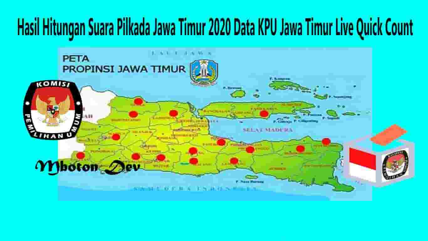 Hasil Hitungan Suara Pilkada Jawa Timur 2020 Data KPU Jawa Timur Live Quick Count 1 Hasil Hitungan Suara Pilkada Jawa Timur 2020 Data KPU Jawa Timur Live Quick Count