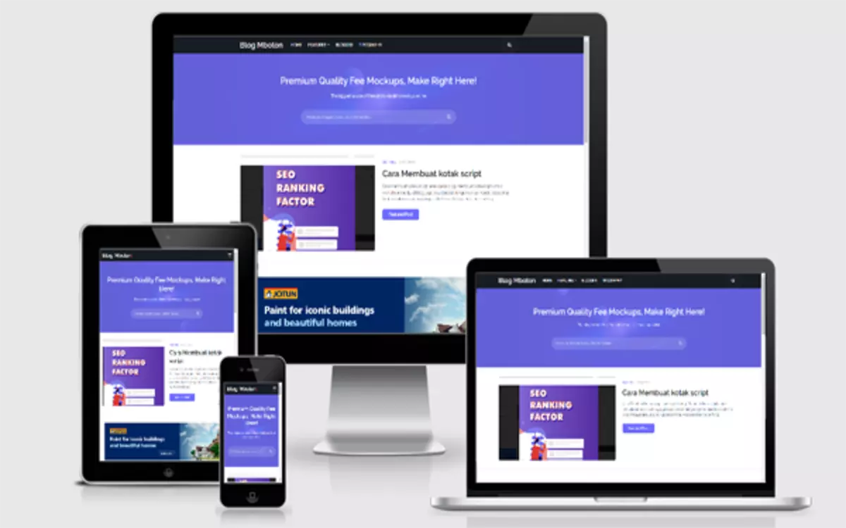 Freebify Responsive Blogger Template Premium Free