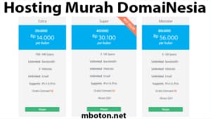 Cara Membuat Situs Web Pertama Anda dengan Domain Murah 3 Siapkan hosting yang sesuai yang anda inginkan yang sesuai kebutuhan anda karena web hosting sudah menggunakan strogage SSD memiliki performa yang tinggi untuk Cloud Hostingnya NVME SSD, begitu juga fasilitasnya memiliki Garansi 99.9% Uptime memiliki server 5 yang bebas yang anda inginkan untuk menepatkannya pada website anda