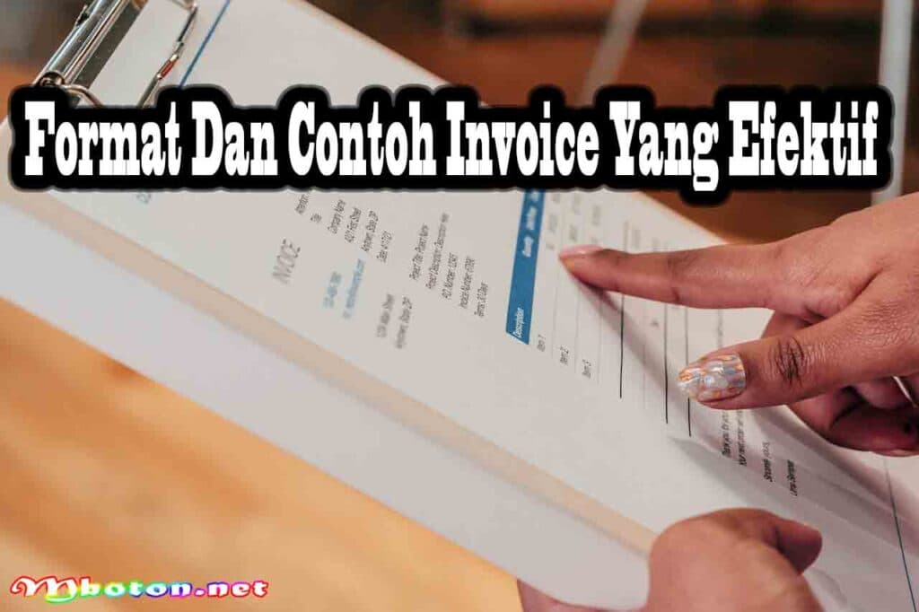 Contoh Invoice Tagihan Jasa Fungsi, dan Format, Dalam Bisnis 3 Format Dan Contoh Invoice Yang Efektif