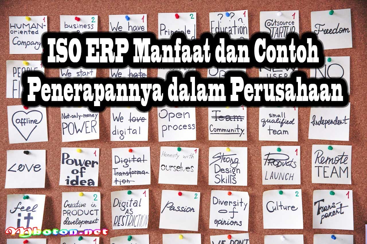 ISO ERP Manfaat dan Contoh Penerapannya dalam Perusahaan