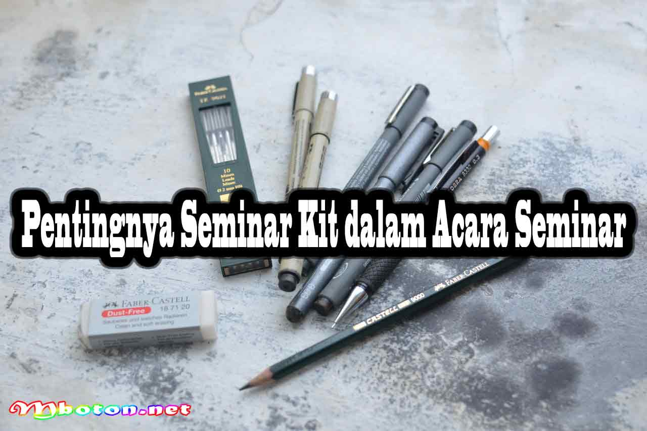 Seminar Kit Custom: Eksklusif Spesialis Produk Berkualitas 1 Pentingnya Seminar Kit dalam Acara Seminar