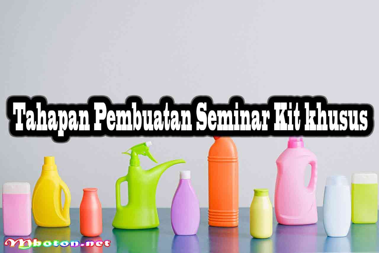 Seminar Kit Custom: Eksklusif Spesialis Produk Berkualitas 2 Tahapan Pembuatan Seminar Kit khusus