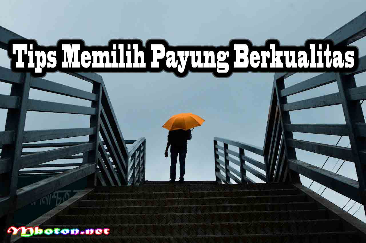 10 Jenis Payung Terbaik Favorit Cocok Untuk Merchandise 3 Tips Memilih Payung Berkualitas