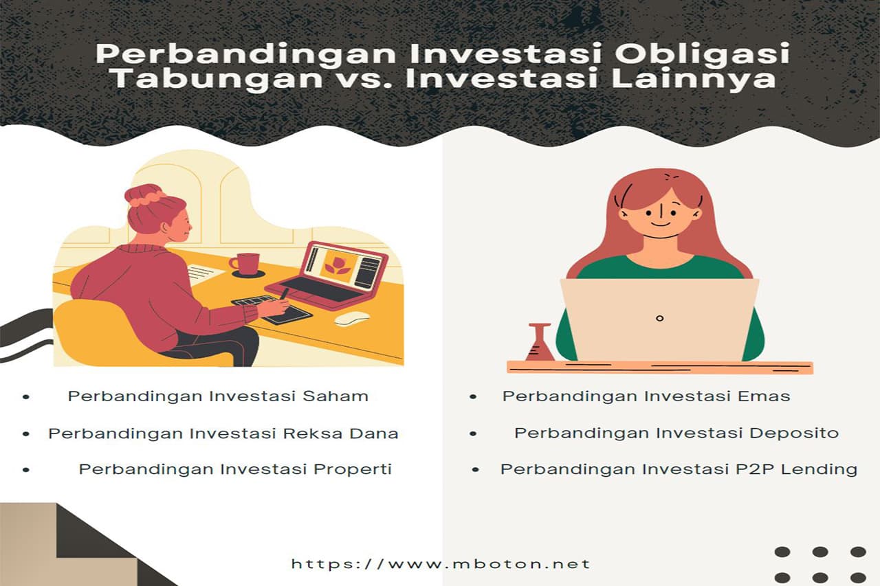 Perbandingan Investasi Obligasi Tabungan vs. Investasi Lainnya 4 Perbandingan Investasi Obligasi Tabungan vs. Investasi Lainnya
