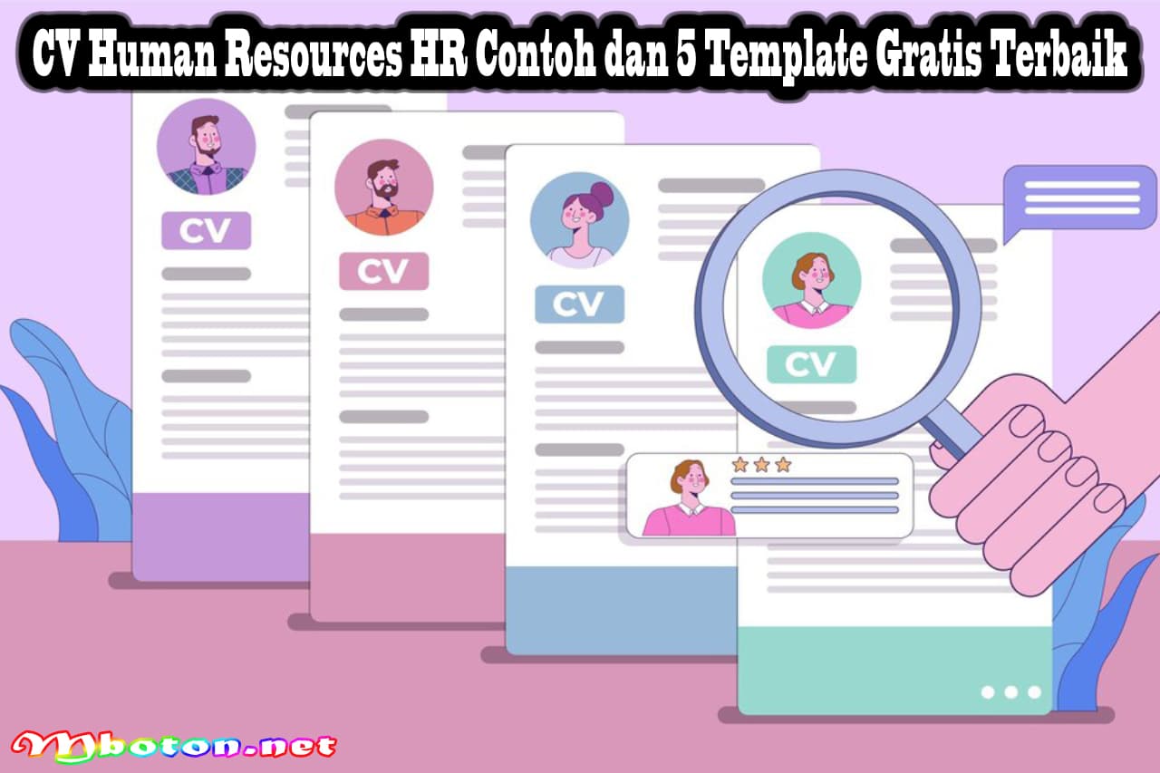 CV Human Resources HR Contoh dan 5 Template Gratis Terbaik 5 CV Human Resources HR Contoh dan 5 Template Gratis Terbaik