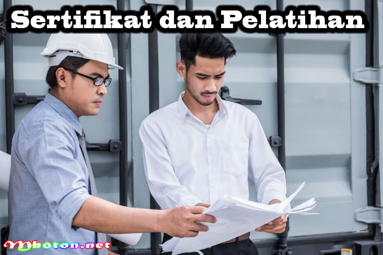 3 Contoh CV Engineer Menarik Untuk Pemula Fresh Graduate 3 Sertifikat dan Pelatihan