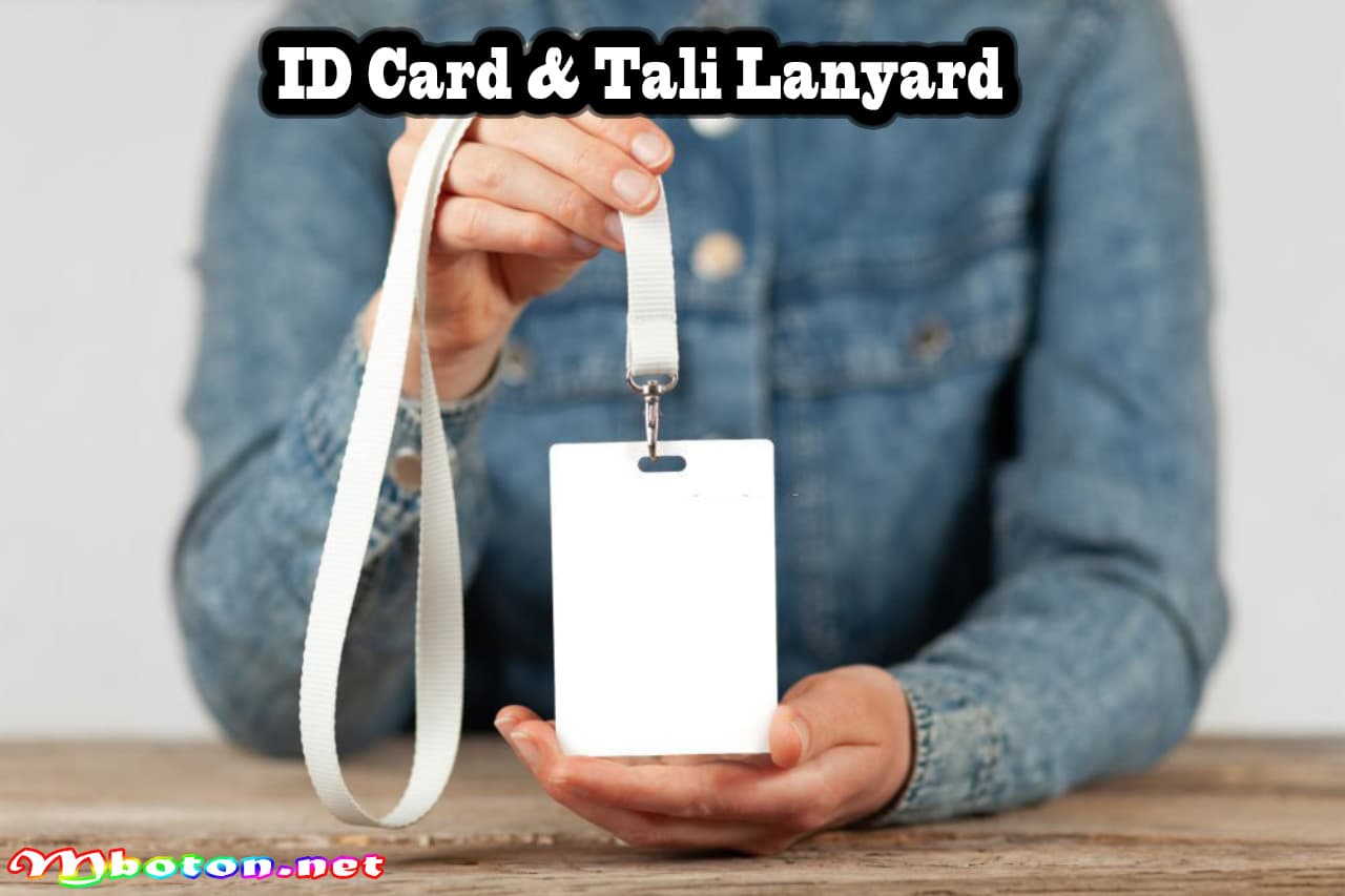 10 Seminar Kit Trending Yang Di butuhkan Para Pesertanya 3 ID Card & Tali Lanyard