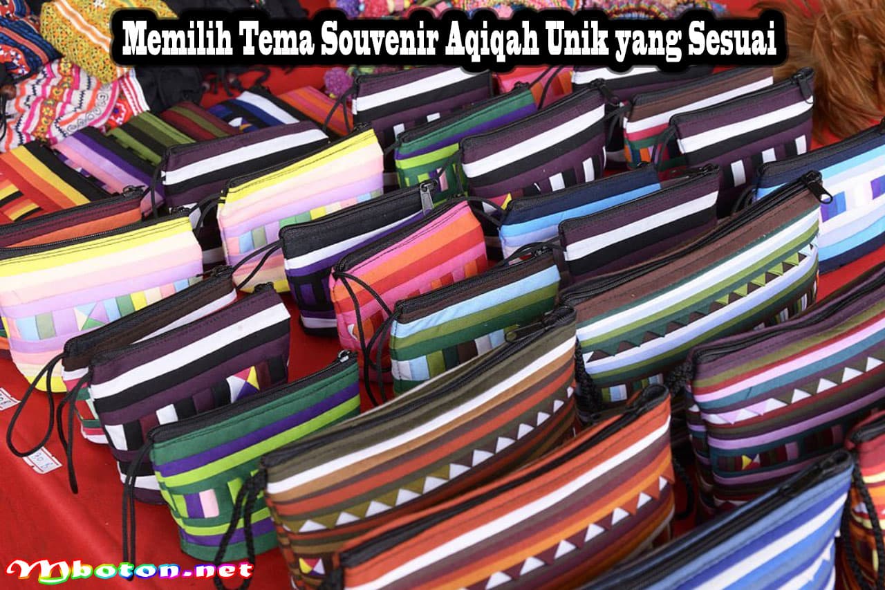 5 Ragam Souvenir Aqiqah Unik Murah Bingkisan Tasyakuran 2 Memilih Tema Souvenir Aqiqah Unik yang Sesuai