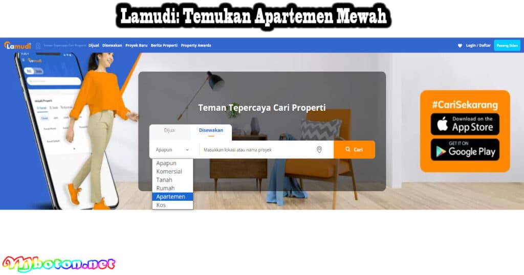 10 Aplikasi Sewa Apartemen Indonesia Terkenal Dan Terbaik 8 Lamudi: Temukan Apartemen Mewah