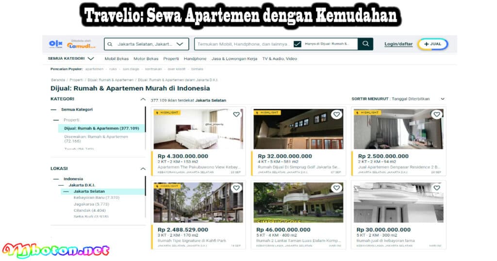 10 Aplikasi Sewa Apartemen Indonesia Terkenal Dan Terbaik 5 OLX: Cari Apartemen Bekas
