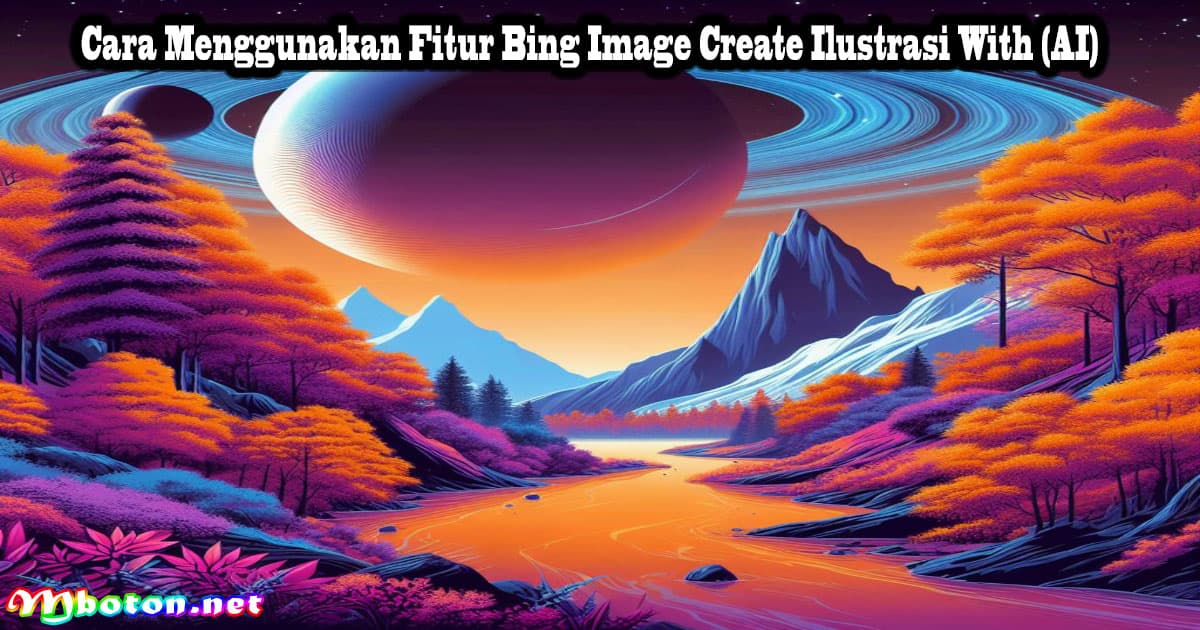 Cara Menggunakan Fitur Bing Image Create Ilustrasi With (AI)