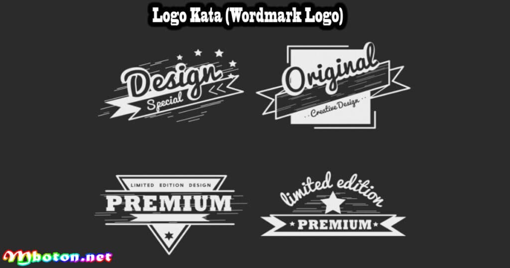 Mengenal 8 Jenis Logo Recomended Untuk Brand Bisnis Efektif 2 Logo Kata (Wordmark Logo)