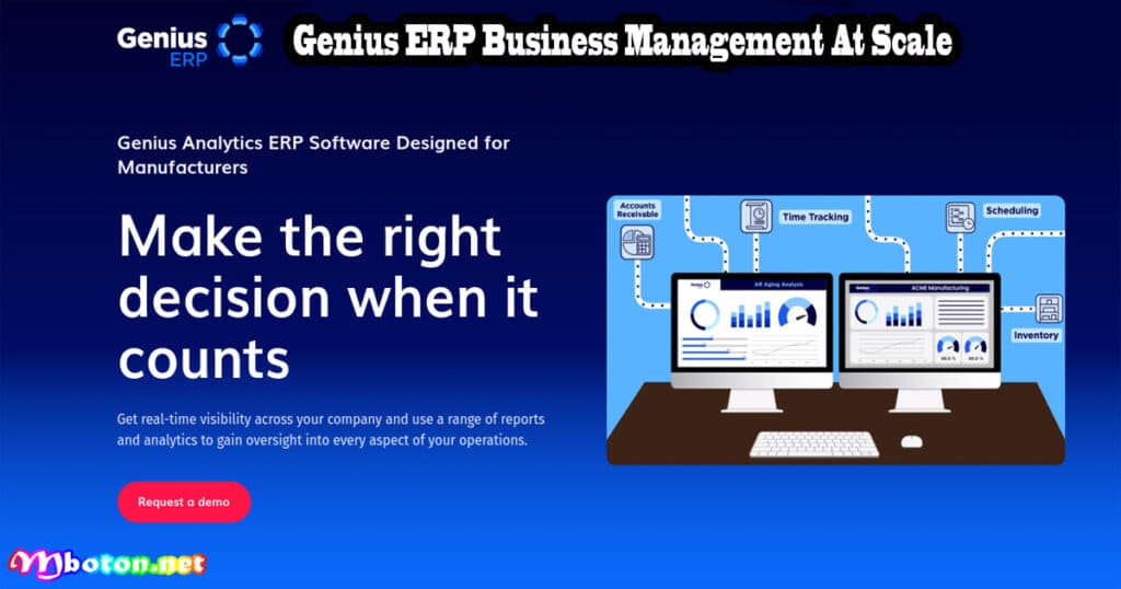 20 Aplikasi ERP Terbaik Untuk Mendukung Bisnis di Indonesia 6 Genius ERP Business Management At Scale