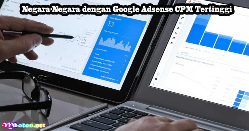 Google Adsense CPM tertinggi Rates Menurut Negara 3 Negara-Negara dengan Google Adsense CPM Tertinggi