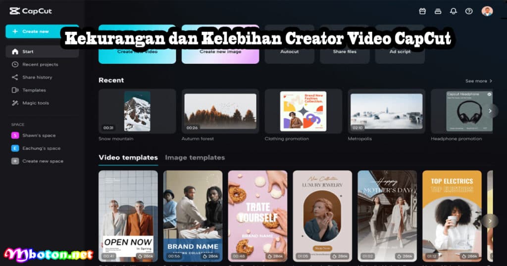 Cara Hasilkan Uang Aplikasi Creator Video CapCut 3 Kekurangan dan Kelebihan Creator Video CapCut