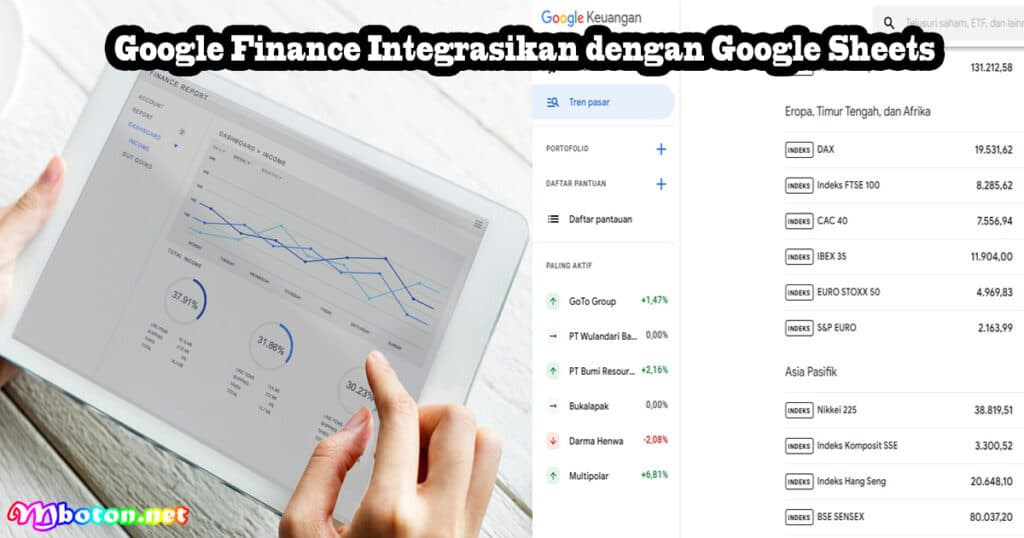 Fitur Unggulan Google Finance yang Harus Anda Tahu 3 Google Finance Integrasikan dengan Google Sheets