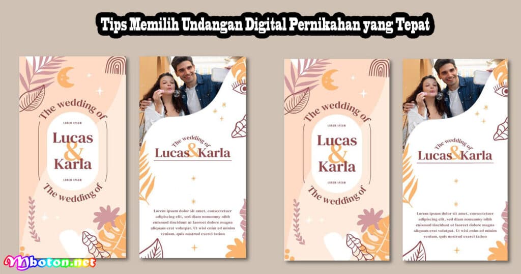 15 Situs Buat Undangan Digital Pernikahan Terbaik 3 Tips Memilih Undangan Digital Pernikahan yang Tepat