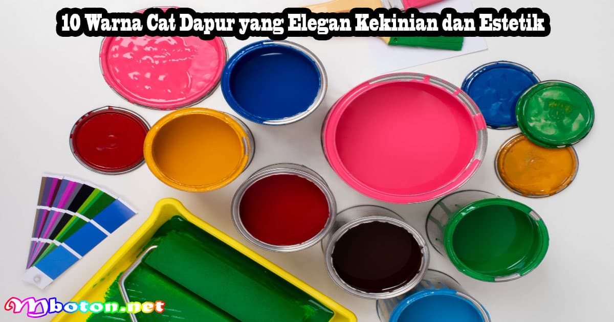 10 Warna Cat Dapur yang Elegan Kekinian dan Estetik 6 10 Warna Cat Dapur yang Elegan Kekinian dan Estetik