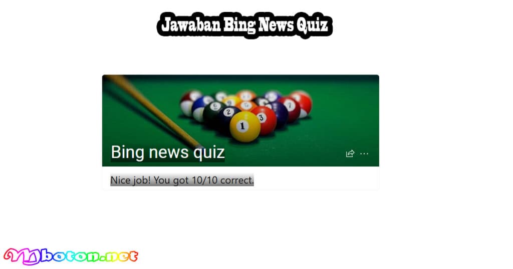 Bing News Quiz: Panduan lengkap, strategi jitu, dan kenapa seru diikuti 3 Jawaban Bing News Quiz