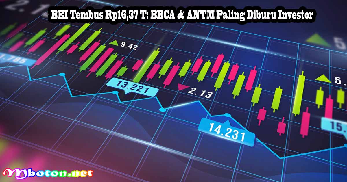 BEI Tembus Rp16,37 T: BBCA & ANTM Paling Diburu Investor 8 BEI Tembus Rp16,37 T: BBCA & ANTM Paling Diburu Investor