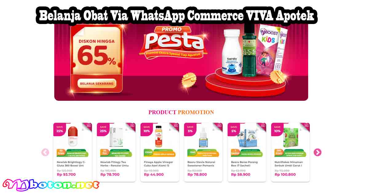 Pertama di Indonesia, Belanja Obat Via WhatsApp Commerce di VIVA Apotek 2 Pertama di Indonesia, Belanja Obat Via WhatsApp Commerce di VIVA Apotek